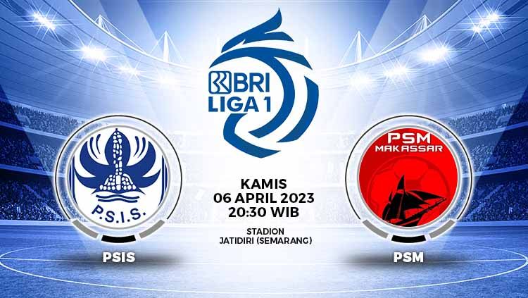 Prediksi pertandingan antara PSIS Semarang vs PSM Makassar (RBI Liga 1). Copyright: © Grafis: Yuhariyanto/INDOSPORT