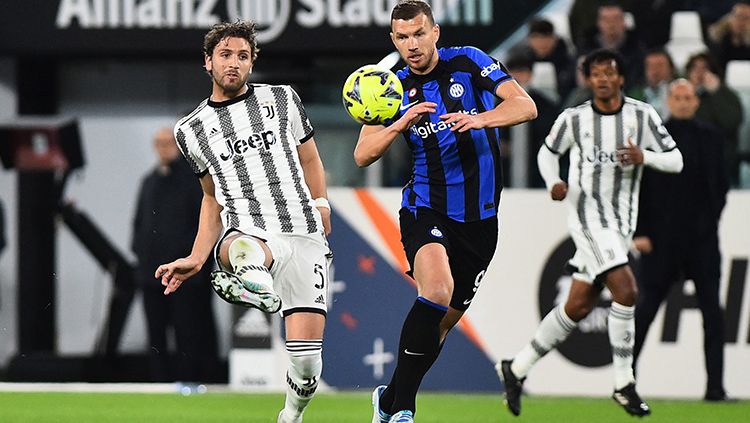 Juventus dapat pukulan telak jelang duel melawan Inter Milan pada lanjutan Liga Italia di Allianz Stadium of Turin, Senin (19/11/23). Copyright: © REUTERS/Massimo Pinca