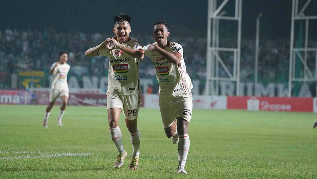 Laga Liga 1 antara Persebaya Surabaya vs Persija Jakarta di Stadion Gelora Joko Samudro (Gresik), Rabu (05/04/23). (Foto: Persija/Khairul Imam) Copyright: © Persija/Khairul Imam