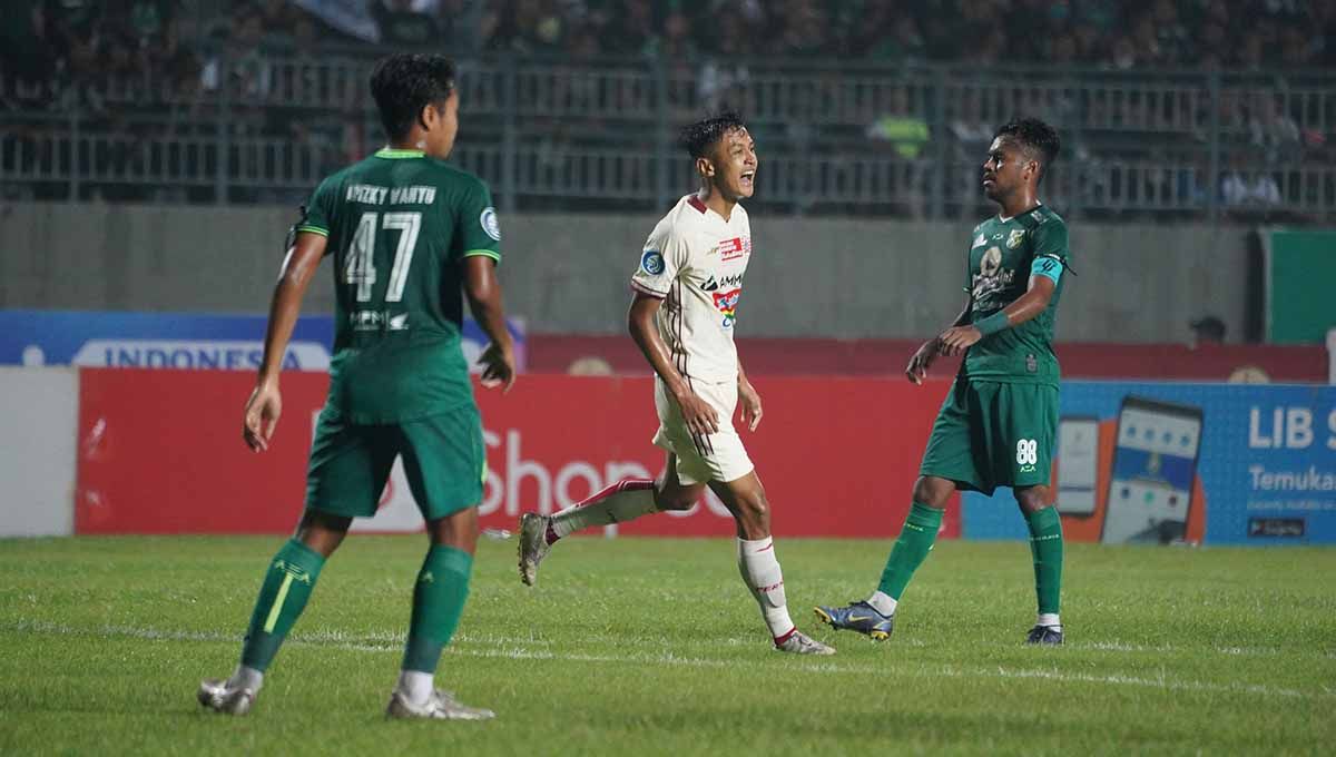 Laga Liga 1 antara Persebaya Surabaya vs Persija Jakarta di Stadion Gelora Joko Samudro (Gresik), Rabu (05/04/23). (Foto: Persija/Khairul Imam) Copyright: © Persija/Khairul Imam