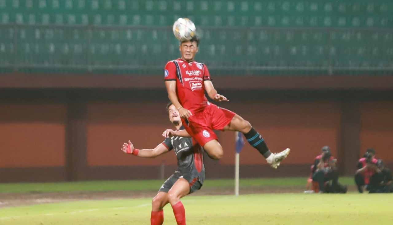 Laga Liga 1 antara Madura United vs Arema FC di Stadion Gelora Madura Ratu Pamelingan Stadium (Pamekasan), Jumat (07/04/23). (Foto: MO Madura United) Copyright: © MO Madura United