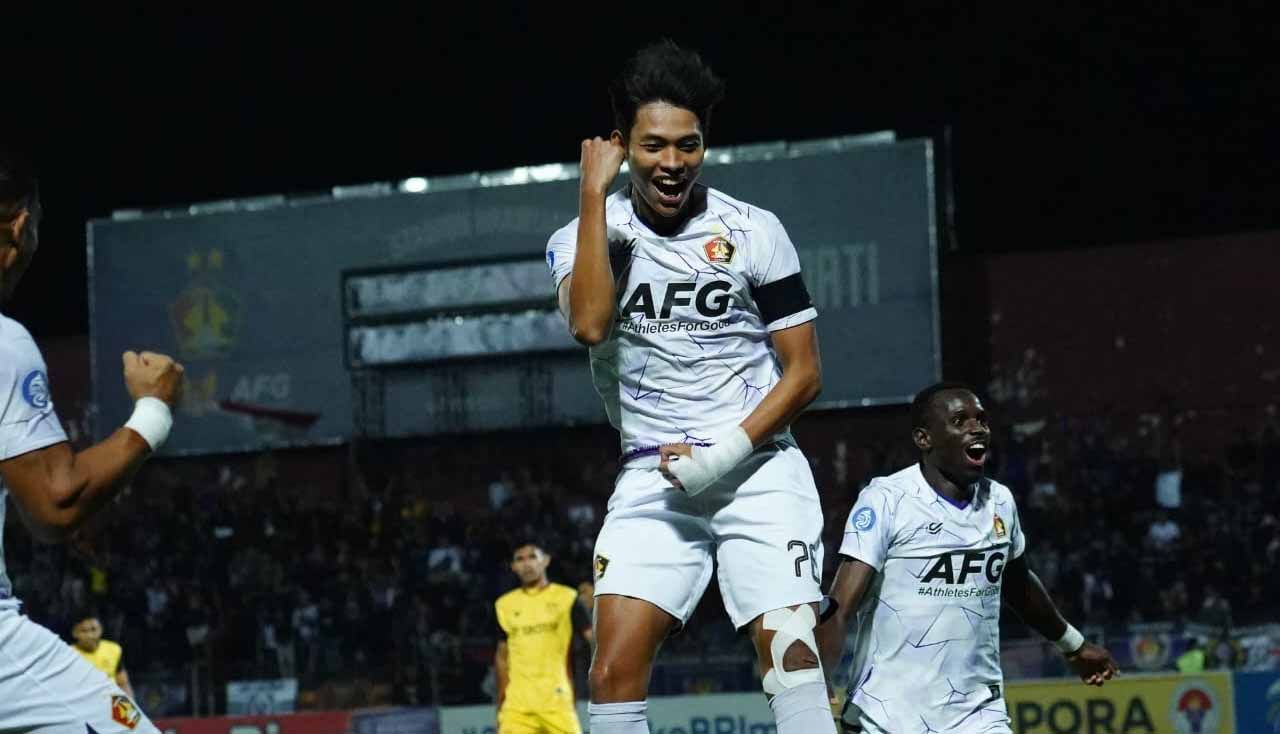 Laga Liga 1 antara Persik Kediri vs Persikabo 1973 di Stadion Brawijaya (Kediri), Jumat (07/04/23). (Foto: MO Persik Kediri) Copyright: © MO Persik Kediri