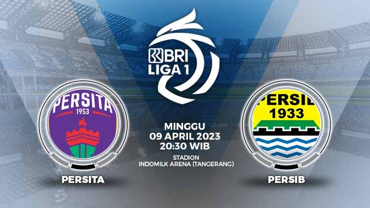 Persita Tangerang akan menjamu Persib Bandung pada Liga 1 pekan ke-33 di IndoMilk Arena, Minggu (09/04/23). Copyright: © Grafis: Yuhariyanto/INDOSPORT