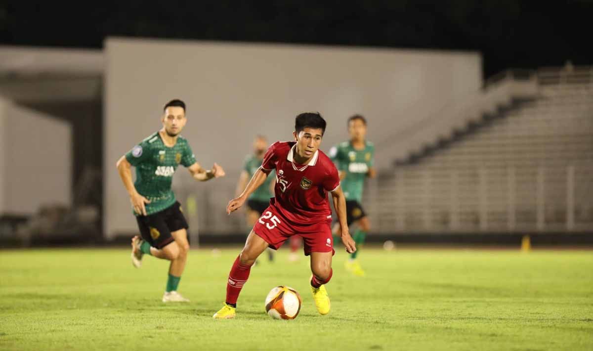 Pertandingan uji coba atau persahabatan Timnas Indonesa U-22 vs Lebanon pada Jumat (14/04/23) dapat disaksikan melalui link live streaming di berita ini. (Foto: PSSI) Copyright: &copy; PSSI