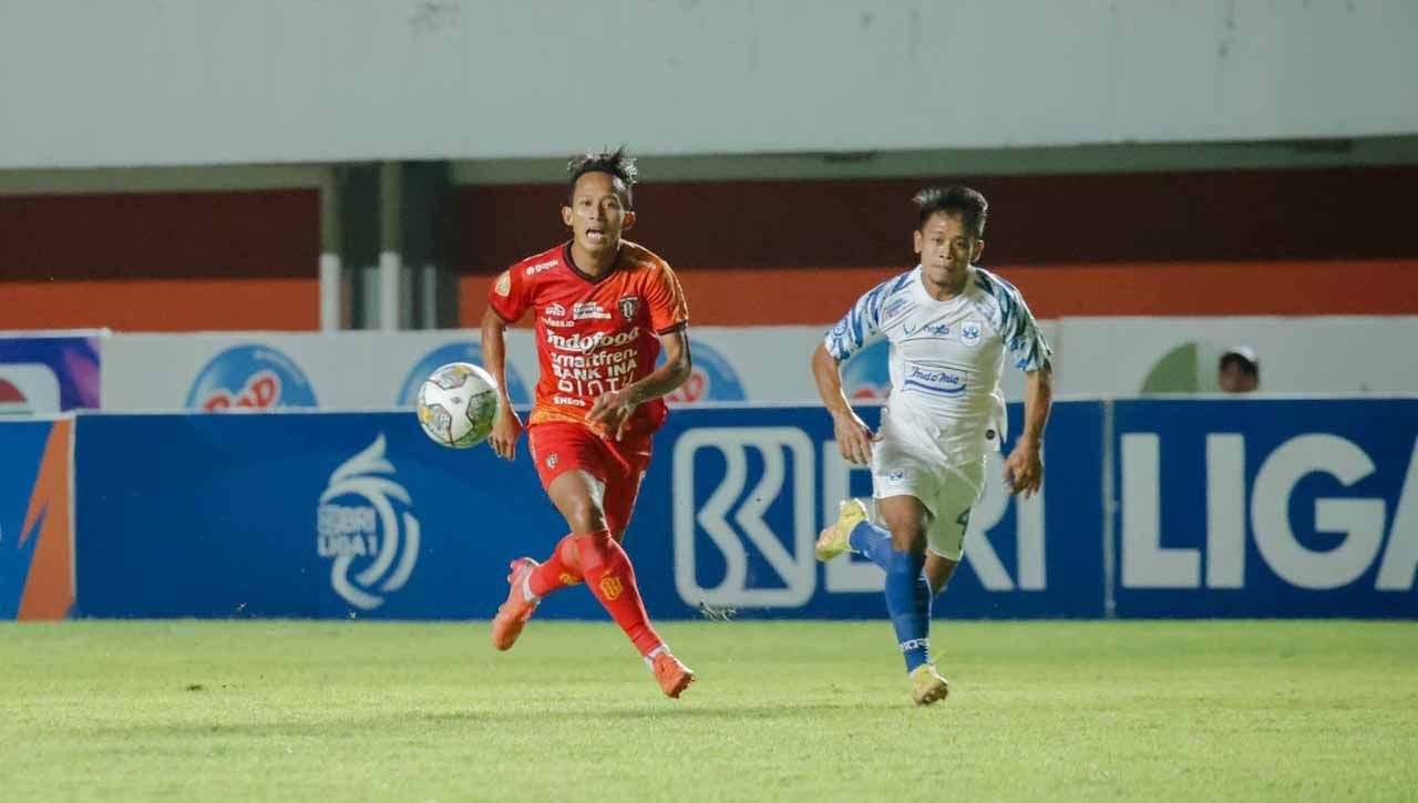 Suasana pertandingan Bali United vs PSIS Semarang di Stadion Maguwoharjo, Rabu (12/04/23). Copyright: © MO Bali United