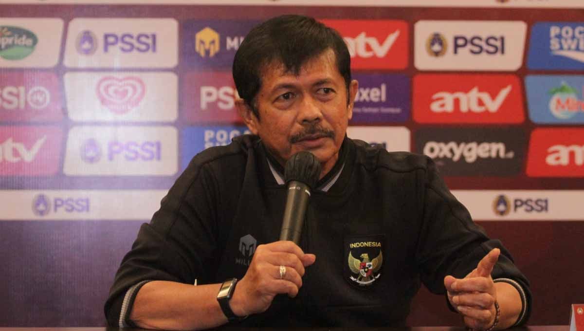 Pelatih Timnas Indonesia U-22, Indra Sjafri sedikit menyayangkan tidak bisa membawa Ronaldo Kwateh ke SEA Games 2023 di Kamboja. Copyright: © PSSI