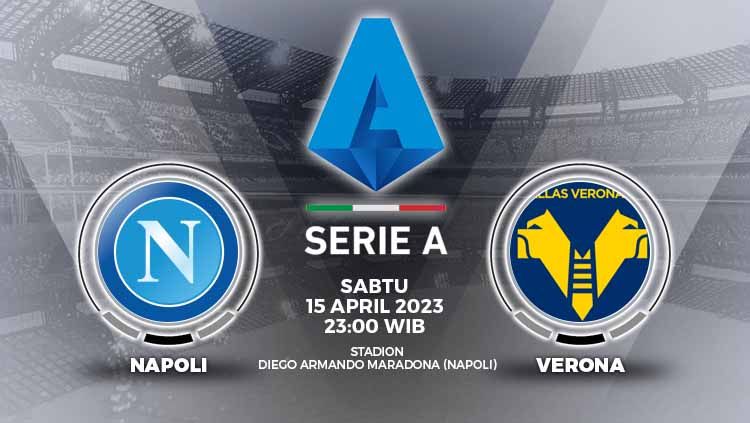 Prediksi pertandingan antara Napoli vs Verona (Liga Italia). Copyright: © Grafis: Yuhariyanto/INDOSPORT