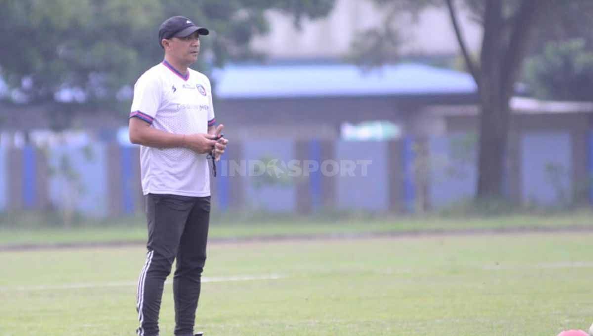 Pelatih Arema FC, I Putu Gede. Copyright: © Ian Setiawan/INDOSPORT