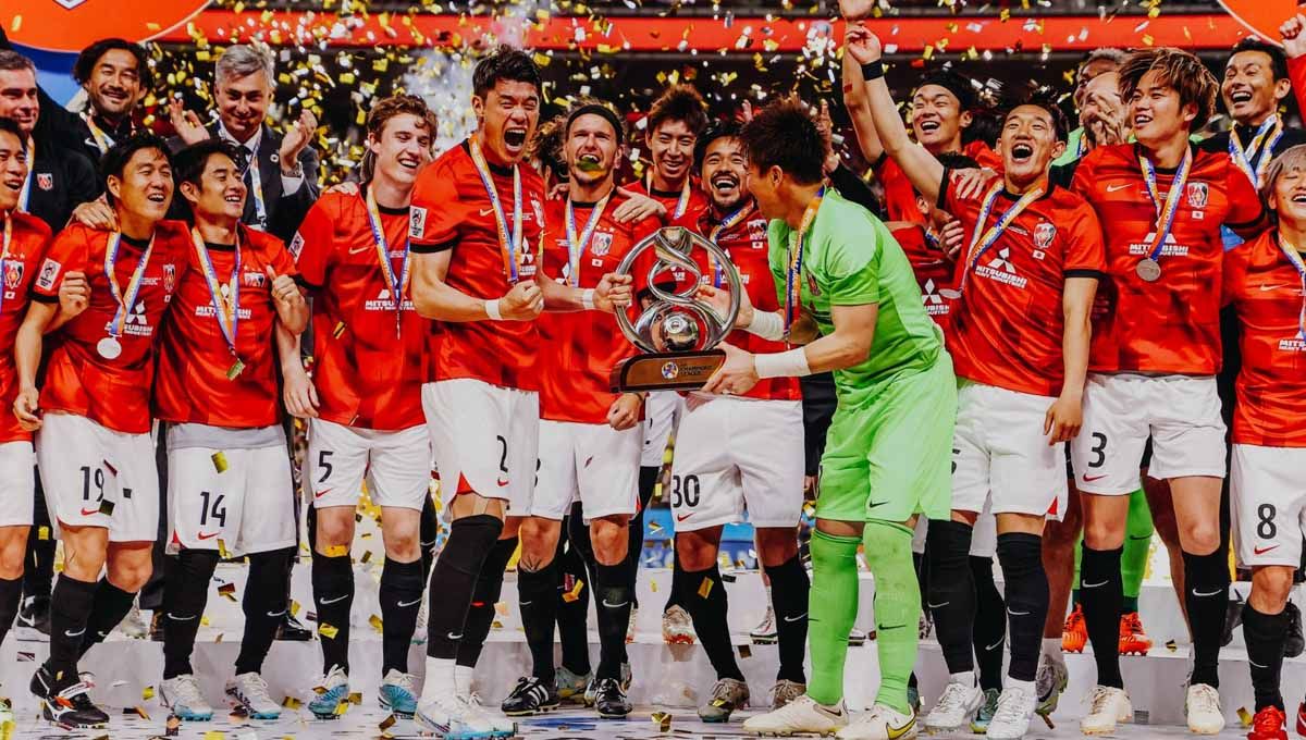 Urawa Red Diamonds menjuarai Liga Champions Asia 2022. (Foto: JLeague) Copyright: © JLeague