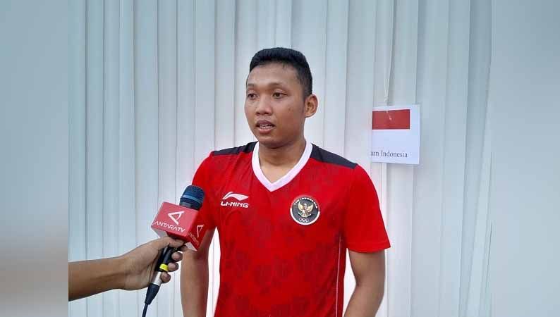 Kapten Timnas Indoor Hoki, Prima Rinaldi, di SEA Games 2023 Kamboja. (Foto: NOC Indonesia) Copyright: © NOC Indonesia