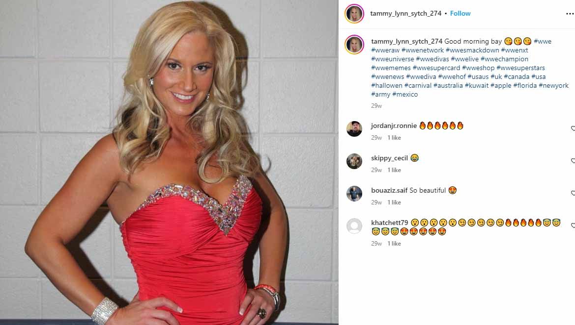 Tammy Lynn Sytch, pegulat wanita WWE. (Foto: Instagram@tammy_lynn_sytch_274) Copyright: © Instagram@tammy_lynn_sytch_274