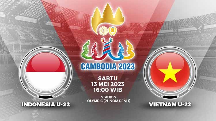 Pelatih Vietnam U-22, Nguyen Thanh Vinh, menyebut bahwa Timnas Indonesia U-22 bakal kalah dengan mudah dari pasukannya di semifinal sepak bola SEA Games 2023. Copyright: © Grafis: Yuhariyanto/INDOSPORT