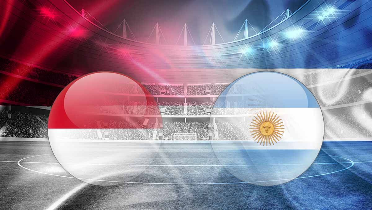 Rangkaian acara menjelang FIFA Machday Timnas Indonesia vs Argentina hari ini, Minggu (18/06/23), di antaranya jumpa pers dan latihan resmi kedua tim. Copyright: © Grafis: Yuhariyanto/INDOSPORT