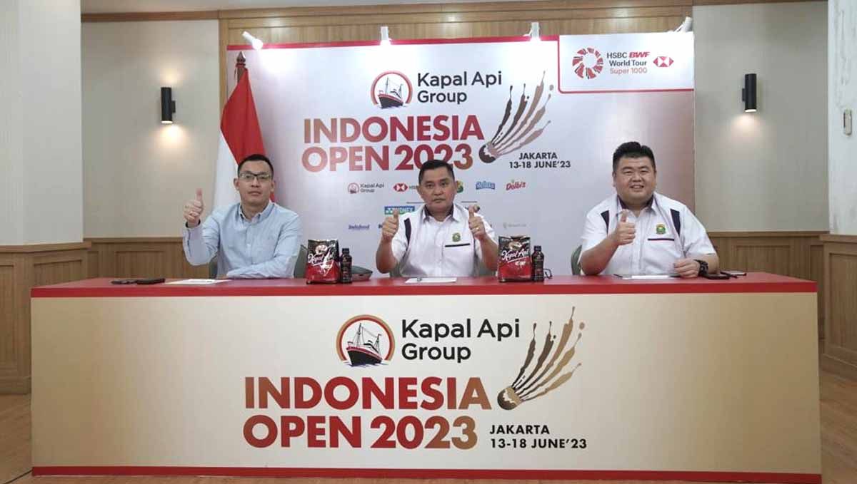Press Conference jelang Indonesia Open 2023. (Foto: PBSI) Copyright: © PBSI