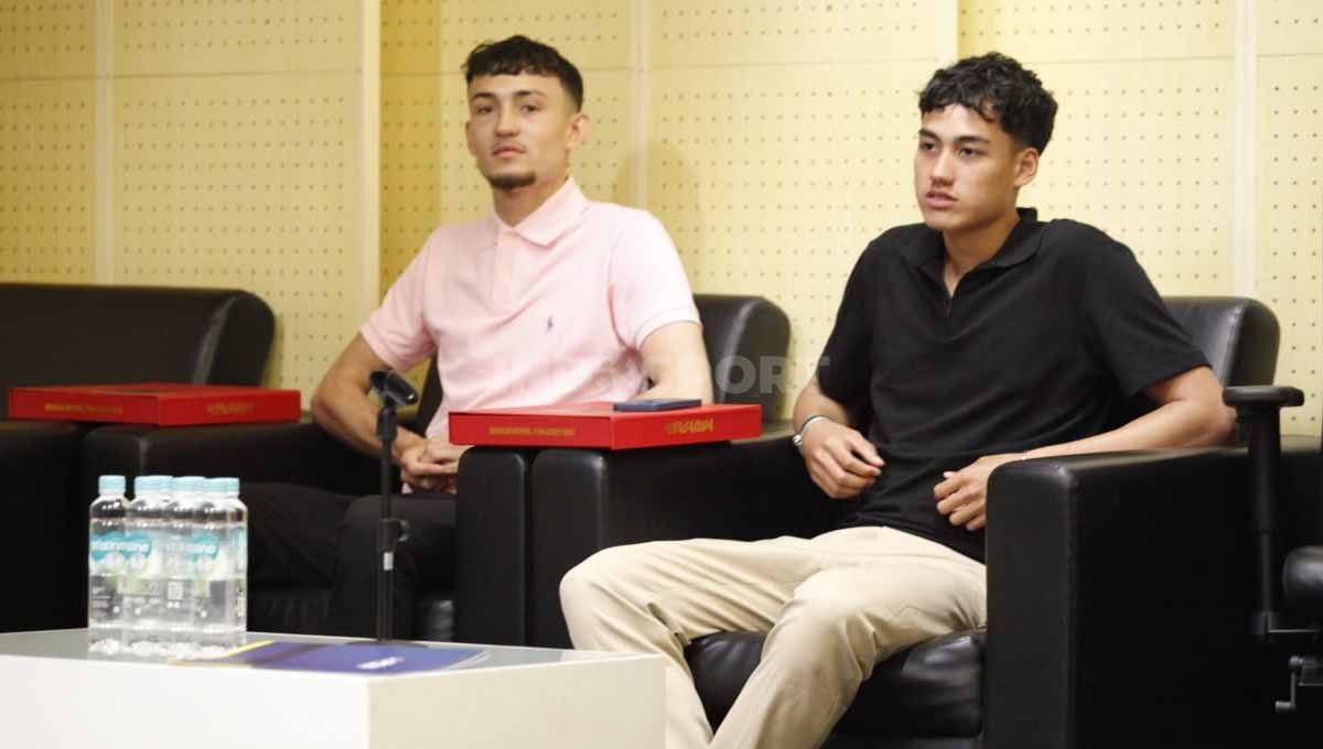 Dua pemai naturalisasi, Ivar Jenner dan Rafael Struick. Copyright: © Herry Ibrahim/INDOSPORT