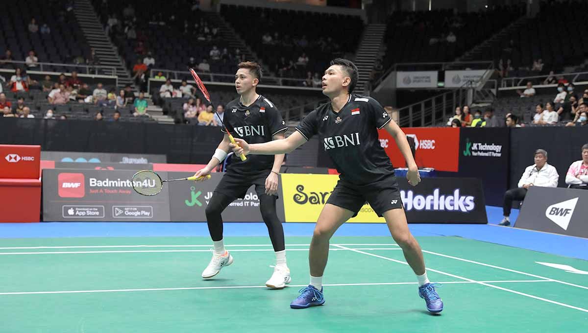 Mengulas tiga keapesan ganda putra Indonesia usai Aaron Chia/Soh Wooi Yik menyabet gelar juara di Denmark Open 2023. Foto: PBSI. Copyright: © PBSI