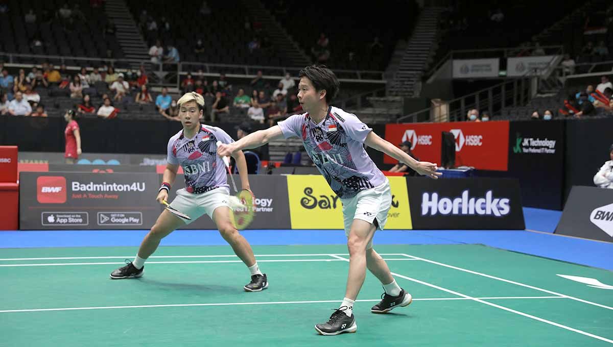 Terdapat empat julukan unik untuk pebulutangkis Indonesia, salah satunya ialah Kevin Sanjaya yang punya panggilan keren. (Foto: PBSI) Copyright: © PBSI