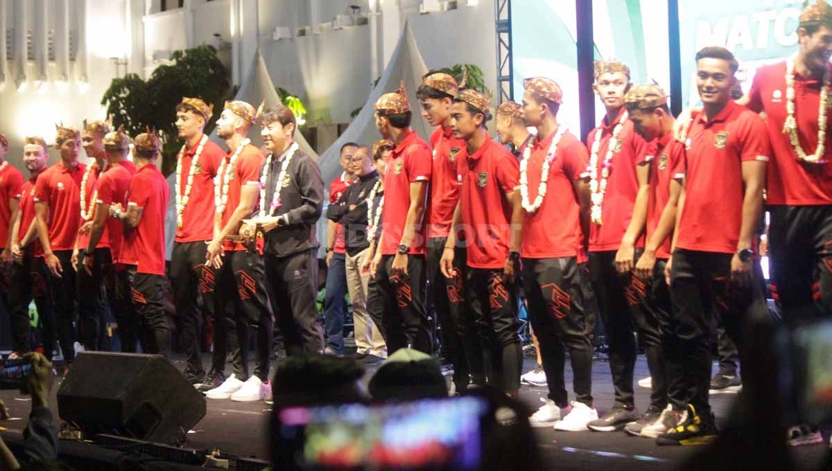 Gala dinner Timnas Indonesia di Taman Surya. Copyright: © Fitra Herdian/INDOSPORT