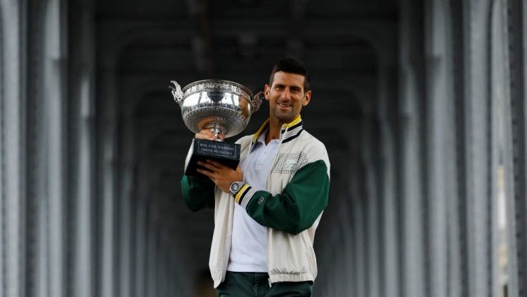 Novak Djokovic juara French Open 2023. Foto: REUTERS/Clodagh Kilcoyne. Copyright: © REUTERS/Clodagh Kilcoyne