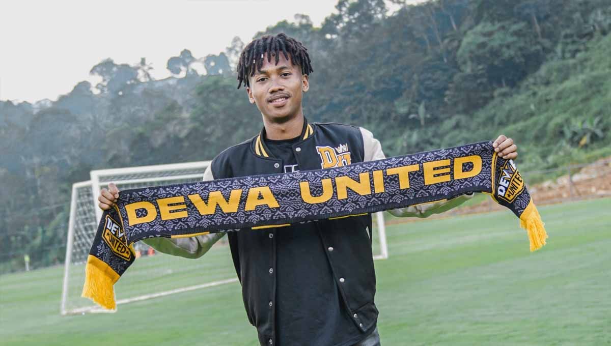 Alta Ballah resmi menjadi pemain klub Liga 1 Dewa United. (Foto: MO Dewa United) Copyright: © MO Dewa United