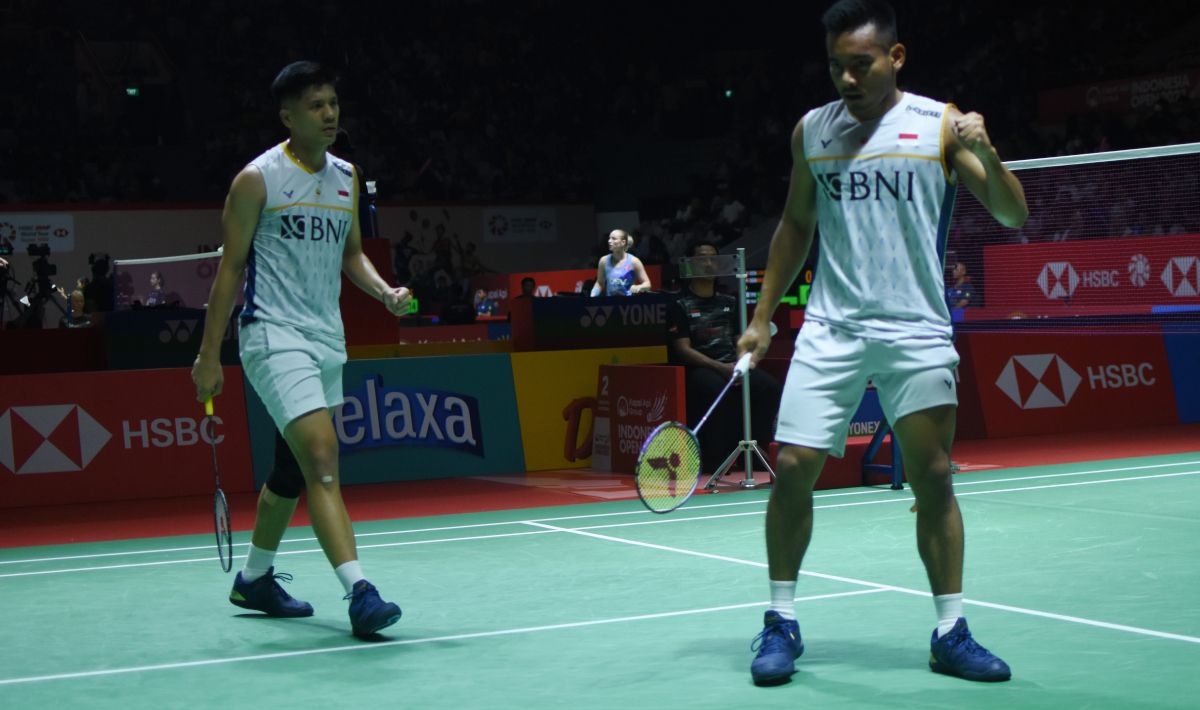 Aksi Pramudya Kusumawardana gemparkan media sosial. Copyright: © Herry Ibrahim/INDOSPORT