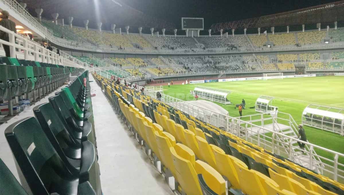 Stadion Gelora Bung Tomo (GBT) diusulkan menjadi salah satu venue Piala Dunia U-17 yang berlangsung pada akhir 2023 nanti. Copyright: © Fitra Herdian/INDOSPORT