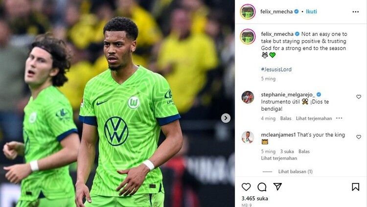 Rumor transfer Manchester United cukup mengejutkan di mana Setan Merah diam-diam merayu pemain Jerman, Felix Nmecha, untuk hijrah ke Liga Inggris.(Foto: Instagram @felix_nmecha) Copyright: © Instagram @felix_nmecha