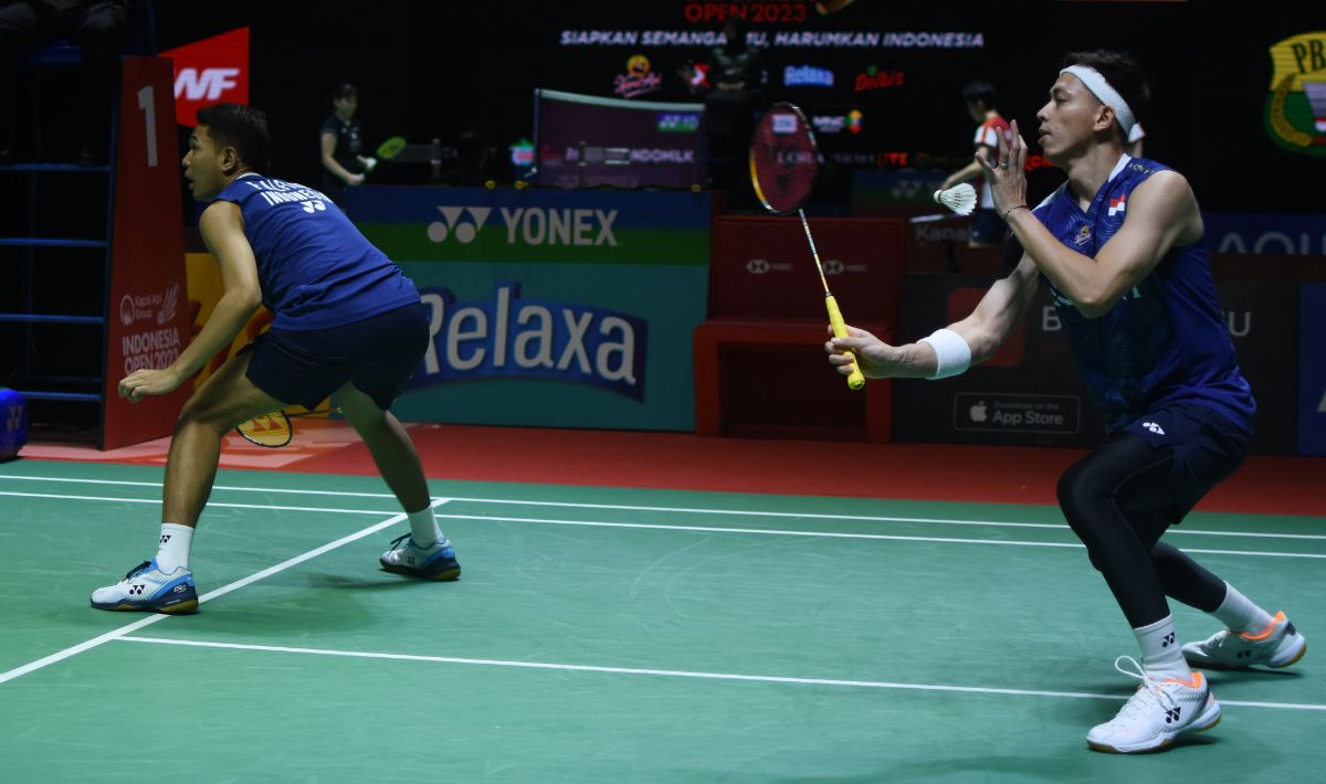 Bulutangkis Indonesia hanya membawa satu wakil di babak perempat final Korea Open 2023 yang akan digelar pada hari jumat (21/07/23). Foto: Herry Ibrahim/INDOSPORT Copyright: © Herry Ibrahim/INDOSPORT