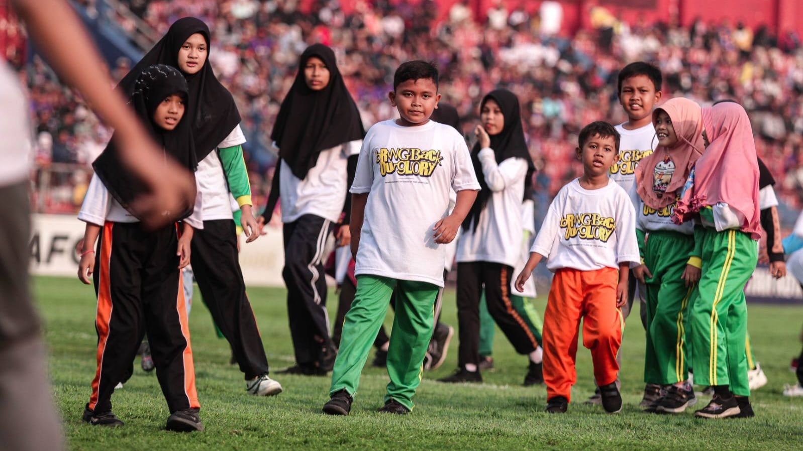 Stadion Brawijaya, markas Persik Kediri kini ramah anak-anak. Copyright: © Media Persik Kediri