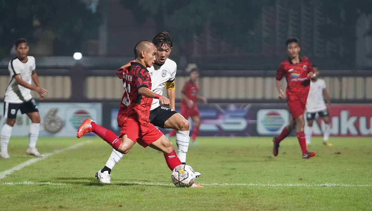 Pertandingan uji coba antara Persija Jakarta vs Rans Nusantara FC. (Foto: MO Persija Jakarta) Copyright: © MO Persija Jakarta
