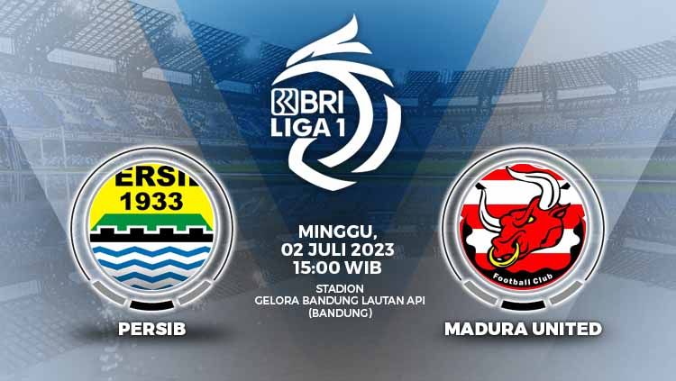 Prediksi pertandingan antara Persib Bandung vs Madura United (BRI Liga 1). Copyright: © Grafis: Yuhariyanto/INDOSPORT