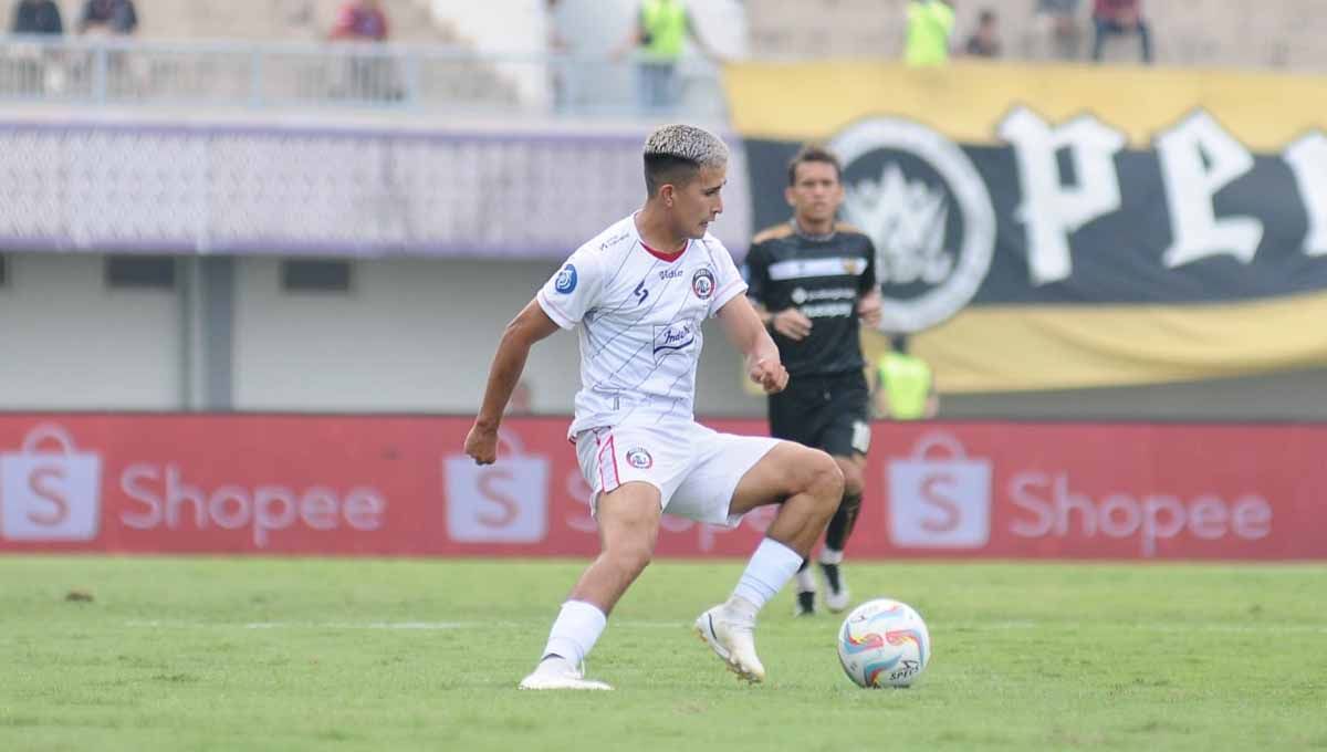 Pertandingan antara Dewa United menghadapi Arema FC pada pekan pertama Liga 1 2023-2024 di Stadion Indomilk Arena (Tangerang), Minggu (2/7/23). (Foto: MO Arema FC) Copyright: © MO Arema FC