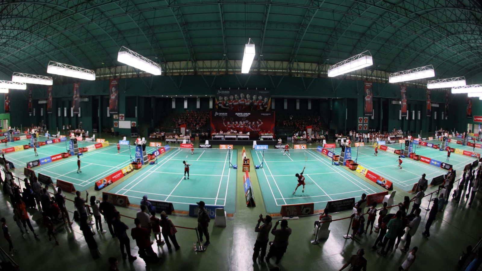 Potret hari kedua Audisi Umum PB Djarum 2023. Copyright: © Media PB Djarum