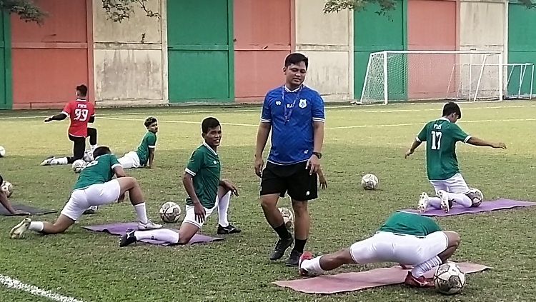 Pelatih fisik anyar PSMS, Rony Azani. Copyright: © Aldi Aulia Anwar/INDOSPORT