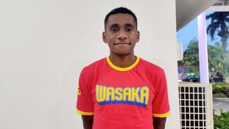 Muhammad Iqbal Gwijangge, kapten Timnas Indonesia U-17 bermain untuk Barito Putera di Liga 1 2023/2024 (Foto: Martini) Copyright: © Martini/INDOSPORT