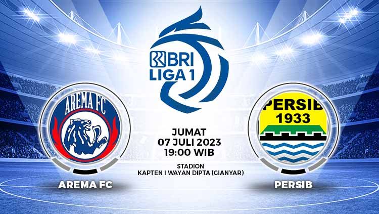 Prediksi Pertandingan antara Arema FC vs Persib Bandung (RBI Liga 1). Copyright: © Grafis: Yuhariyanto/INDOSPORT
