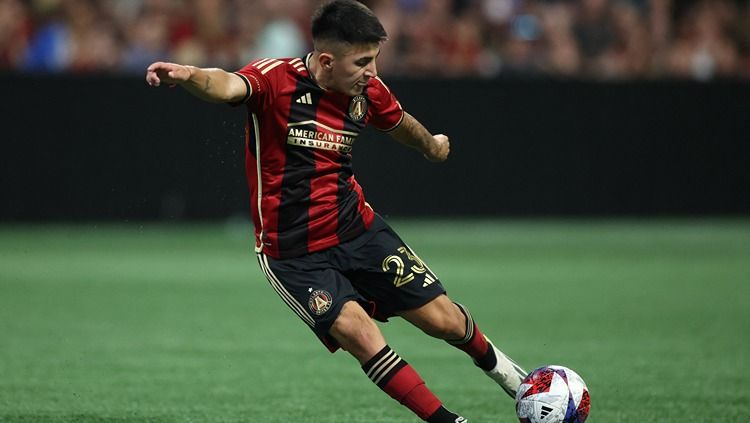 Bintang Atlanta United, Thiago Almada, siap bersinar di  laga melawan Inter Miami akhir pekan ini. (Foto: Reuters/Brett Davis-USA TODAY Sports)) Copyright: © Reuters/Brett Davis-USA TODAY Sports