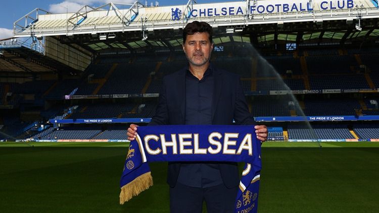 Mauricio Pochettino tampaknya harus mulai melirik tiga pemain terpinggirkan klub Liga Inggris (Premier League), Chelsea, yang gacor di tim nasionalnya. Copyright: © Reuters/Matthew Childs