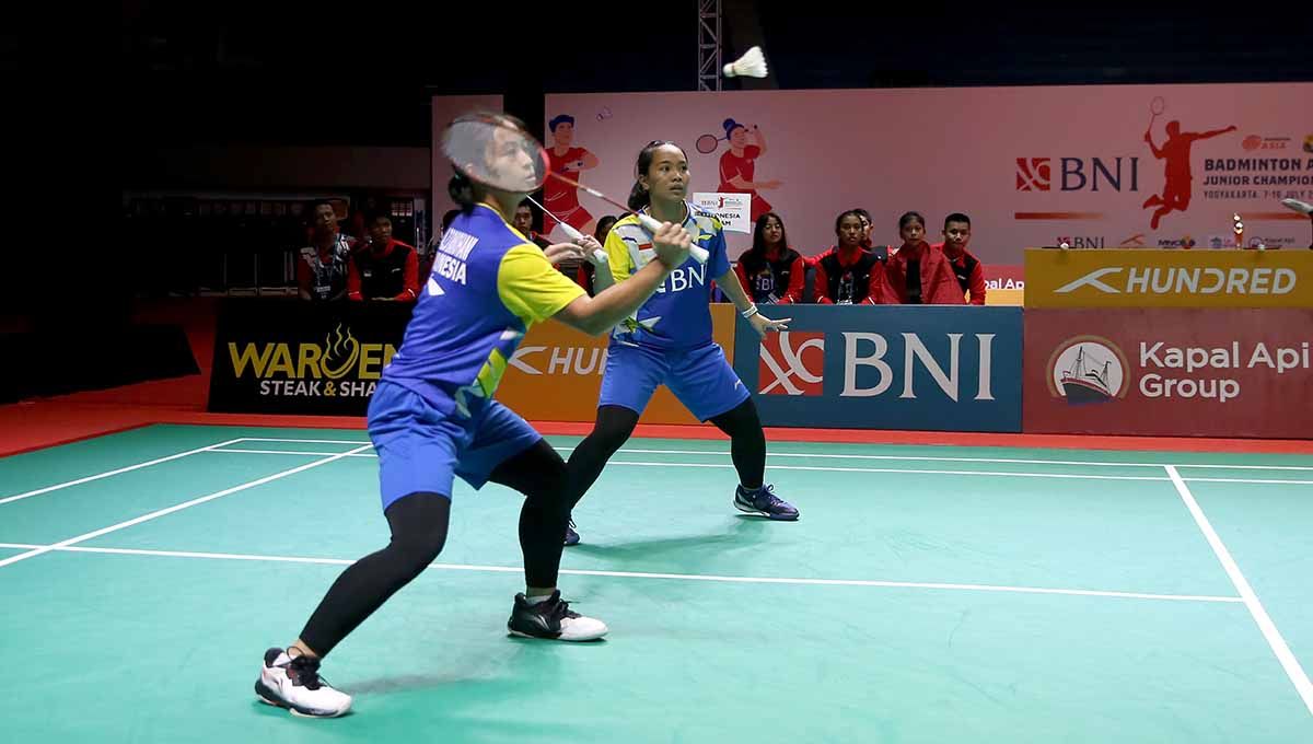  Az Zahra Ditya Ramadhani digadang membawa cerah masa depan ganda putri Indonesia. Copyright: © PBSI