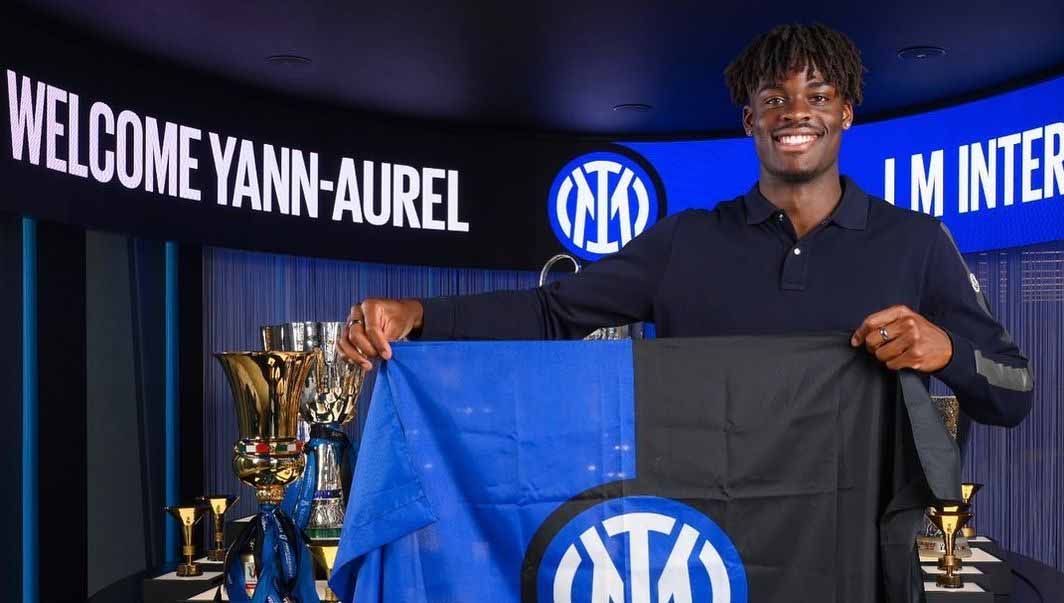 Yann Aurel Bisseck, resmi diperkenalkan klub Liga Italia, Inter Milan. (Foto: Instagram@inter) Copyright: © Instagram@inter