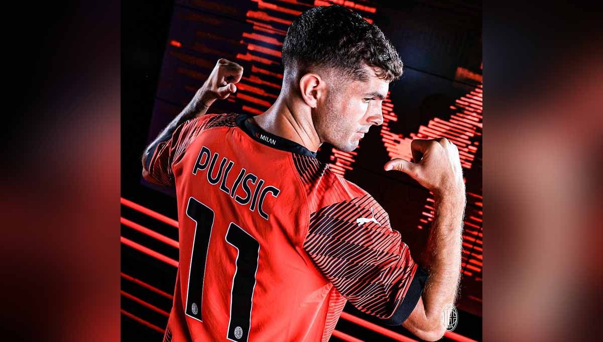 Christian Pulisic, pemain baru AC Milan. (Foto: @acmilan) Copyright: © @acmilan