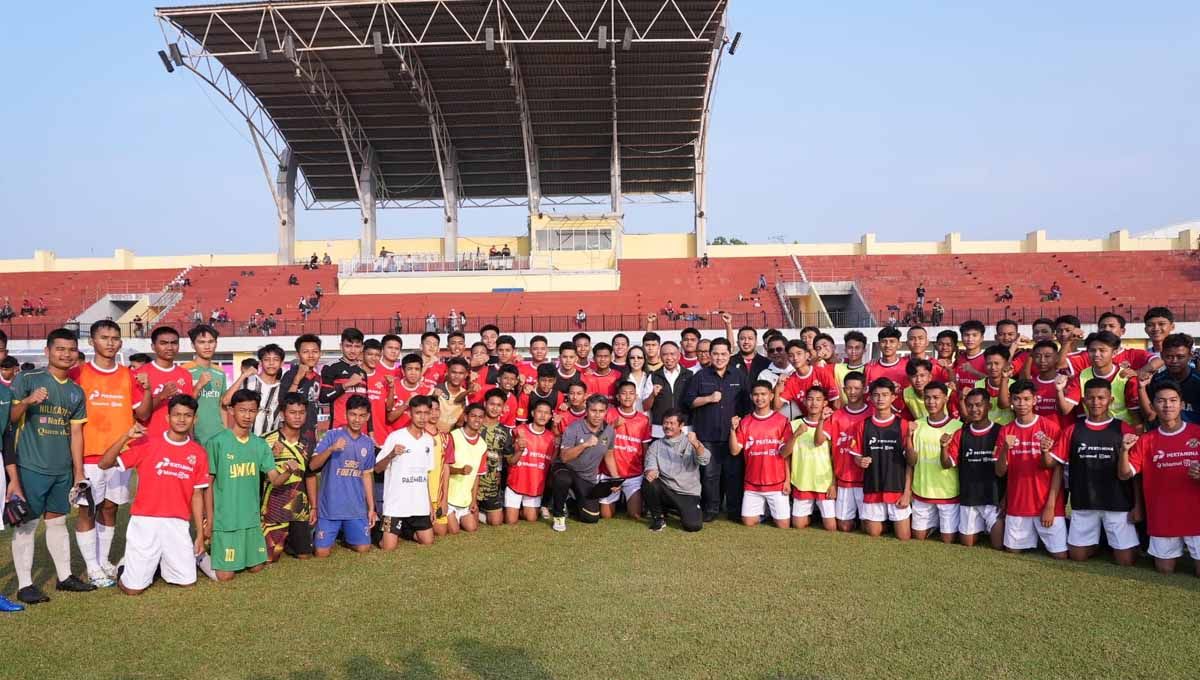 Seleksi Timnas Indonesia U-17 di Palembang. (Foto: PSSI) Copyright: © PSSI