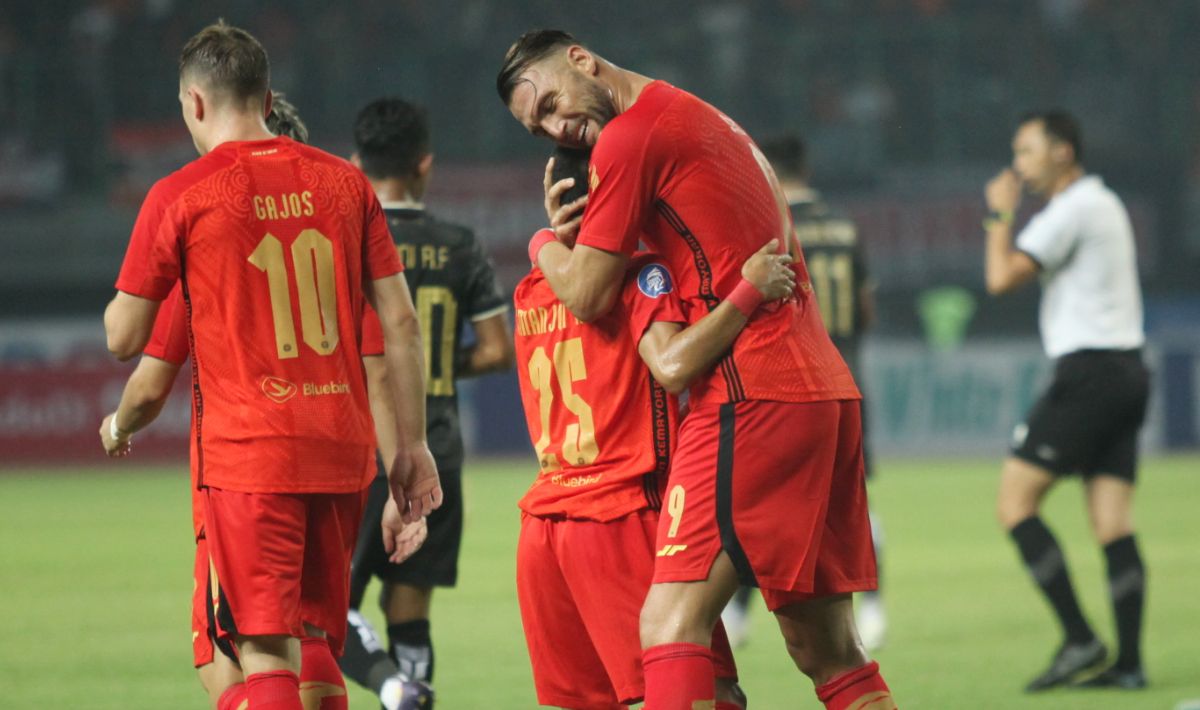 Pelatih Persija Jakarta, Thomas Doll, menilai timnya dalam mood yang bagus jelang menantang PSS Sleman di pekan keenam BRI Liga 1 2023-2024. Copyright: © Herry Ibrahim/INDOSPORT