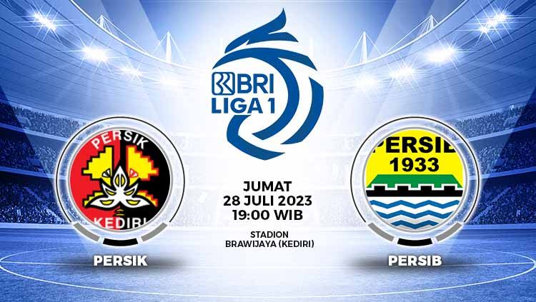 Prediksi Pertandingan antara Persik Kediri vs Persib Bandung (RBI Liga 1). Copyright: © Grafis: Yuhariyanto/INDOSPORT