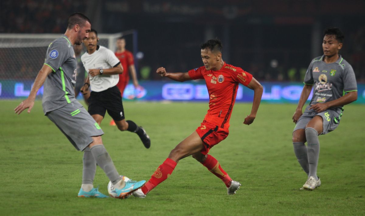 Pemain muda Persija Jakarta, Dony Tri Pamungkas, baru saja dipromosikan Timnas senior Indonesia untuk FIFA match day lawan Turkmenistan. Copyright: © Herry Ibrahim/INDOSPORT