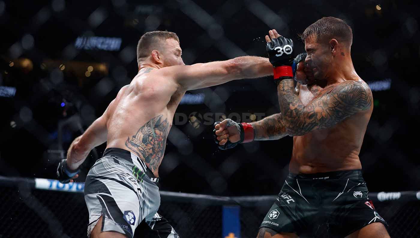 Ilustrasi pertarungan UFC (Foto: REUTERS/Jeff Swinger) Copyright: © REUTERS/Jeff Swinger