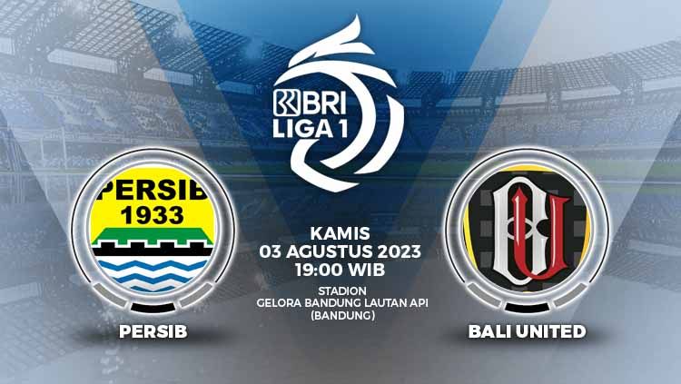 Prediksi pertandingan pekan keenam Liga 1 2023-2024, antara Persib Bandung vs Bali United di Stadion Gelora Bandung Lautan Api (GBLA), Kamis (03/08/23). Copyright: © Grafis: Yuhariyanto/INDOSPORT