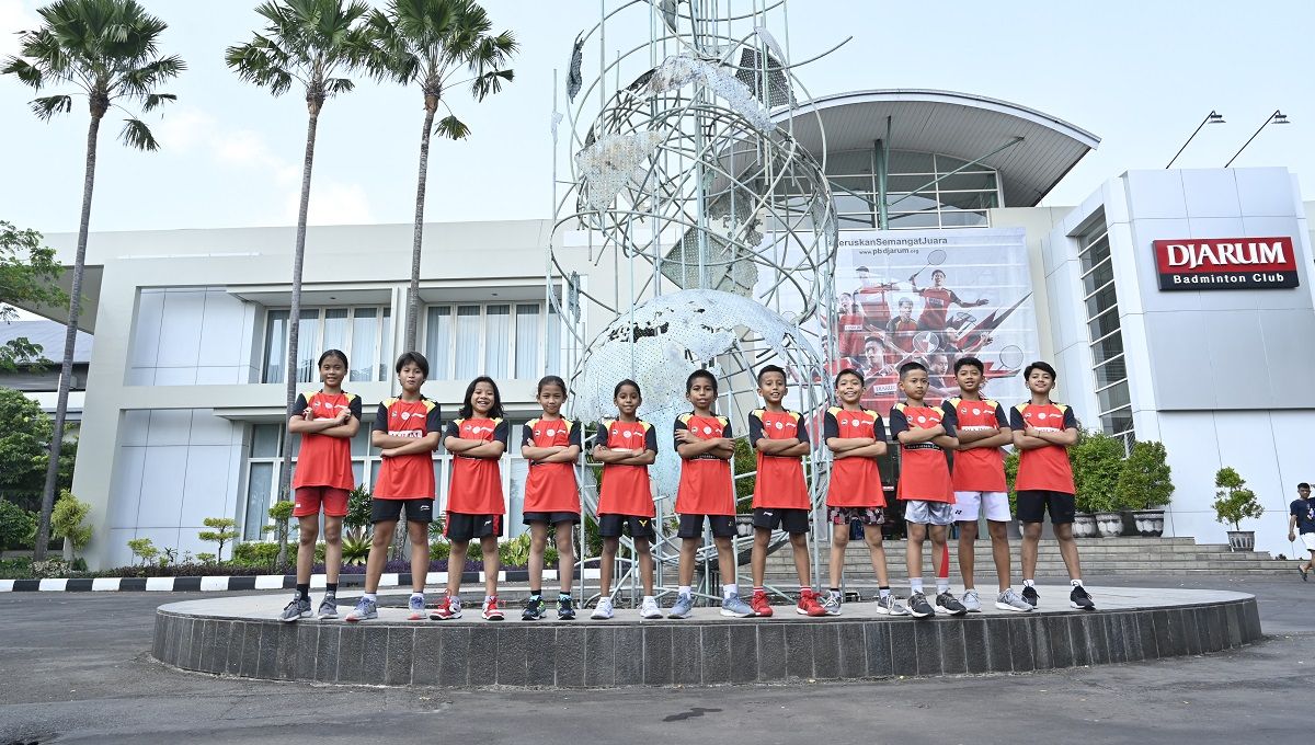11 atlet muda yang lolos masuk PB Djarum. Copyright: © Media PB Djarum