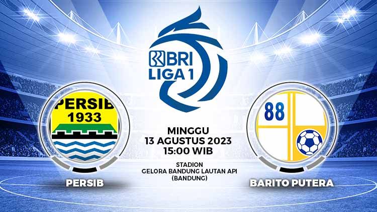Pertandingan antara Persib Bandung vs Barito Putera (BRI Liga 1). Copyright: © Grafis: Yuhariyanto/INDOSPORT