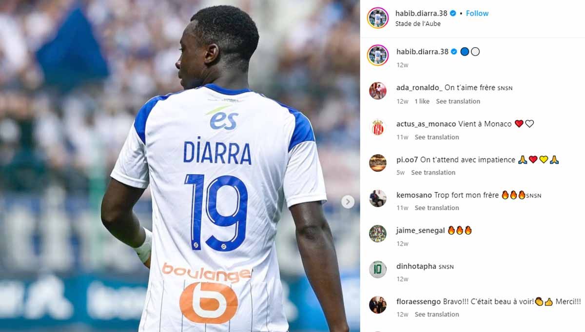 Habib Diarra, bintang RC Strasbourg yang tengah diincar Juventus dan Chelsea. Copyright: © Instagram@habib.diarra.38